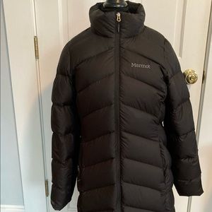 Marmot long down coat